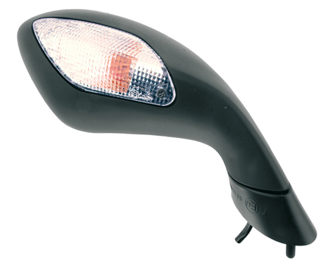 Oglinda universala dreapta cu semnal, negru, cod E-111 D