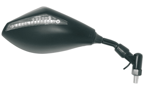 Oglinda universala dreapta cu semnal LED, negru, cod E-347 D