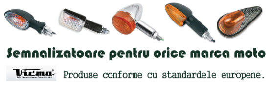 Semnalizatoare pentru orice tip de motocicleta.