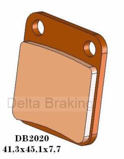 Placute de frana AJS 125 JS 07-09, fata, DB2020 RD-N2