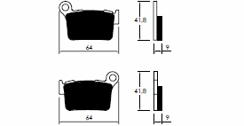 Placute de frana Bmw, cod P-12199